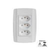 Monobloco 3 Tomadas 20A 250V
