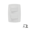 Conjunto 2 Interruptores Simples 10A 250V