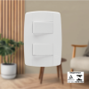 Conjunto 2 Interruptores Simples 10A 250V - Image 2