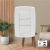 Conjunto 3 Interruptores Simples 10A 250V - Image 2