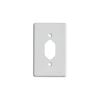 Placa 4x2 para 1 Tomada Fixa de Embutir