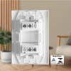 Conjuto 2 interruptores simples 10a 250V Vivaz - Image 4